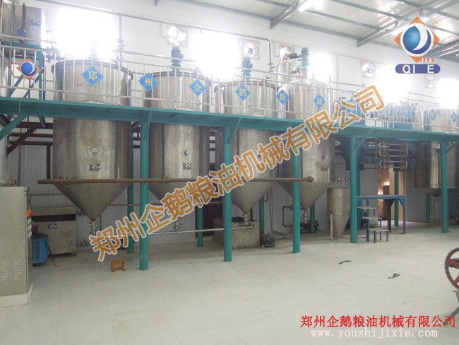 油脂設(shè)備之精煉油設(shè)備生產(chǎn)廠家-鄭州企鵝(圖1) 精煉設(shè)備