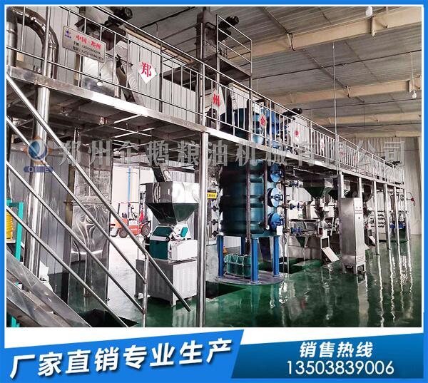 核桃油榨油機廠家,企鵝糧油名揚四海(圖1) 核桃油設備