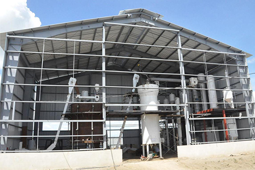 泰國客戶300噸米糠膨化浸出精煉脫蠟脫脂生產線